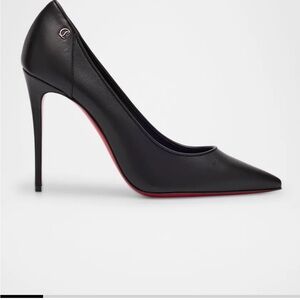 Christian Louboutin Sporty Kate Leather Red Sole Pumps